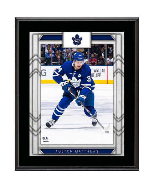 Auston Matthews Toronto Maple Leafs 10.5" x 13" Sublimated Player Plaque