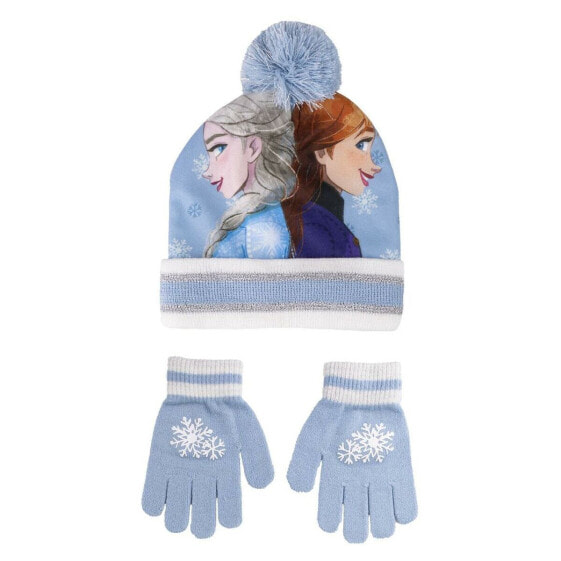 Шапка с перчатками Frozen 2 Предметы Синий