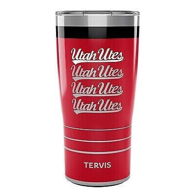 NCAA Utah Utes 20oz Reverb Stainless Steel Tumbler