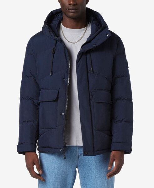 Men's Ingram Chevron Quilted Down Puffer Jacket