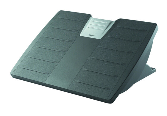Fellowes Office Suites Microban Adjustable Footrest - Black - Plastic - 444.5 mm - 333.4 mm - 111.1 mm - 1.91 kg