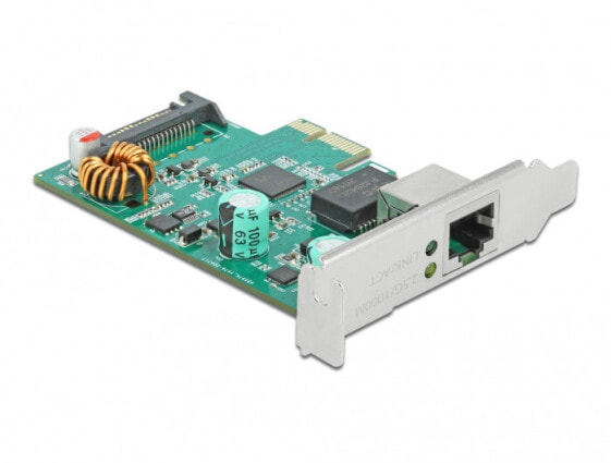 Delock 89139 - Internal - Wired - PCI Express - Ethernet - 4000 Mbit/s