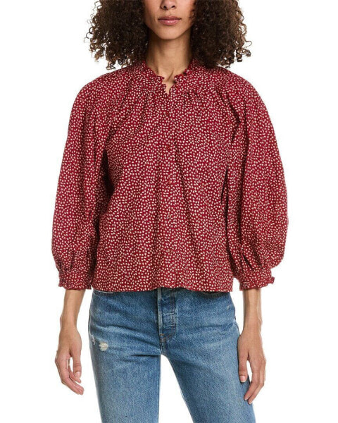 The Great The Boutonniere Top Women's Red 3