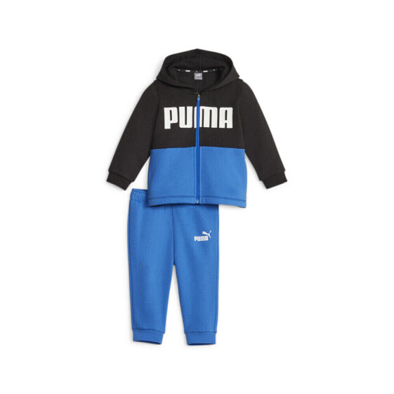 Puma Minicats Colorblock Jogger Suit Toddler Boys Size 4T Casual Tops 67013747