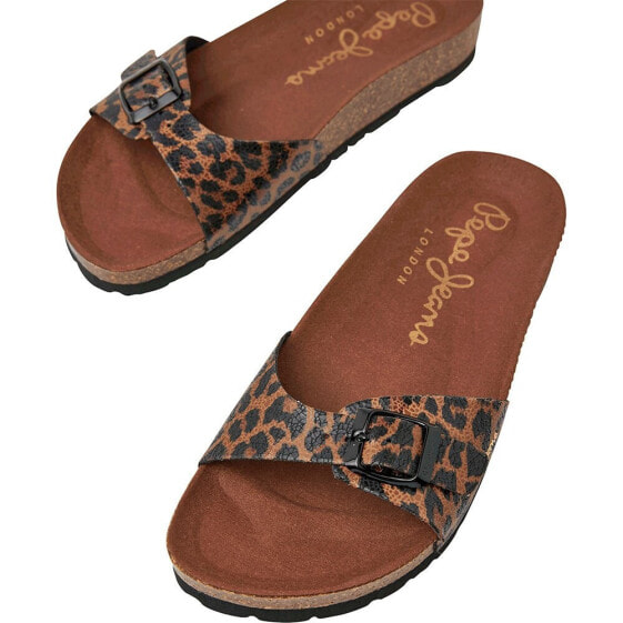 PEPE JEANS Oban Leopard Sandals