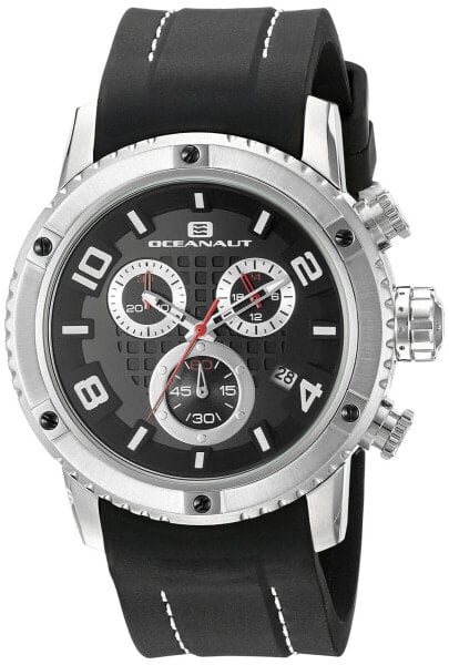 Часы Oceanaut OC3120R Black Quartz Watch
