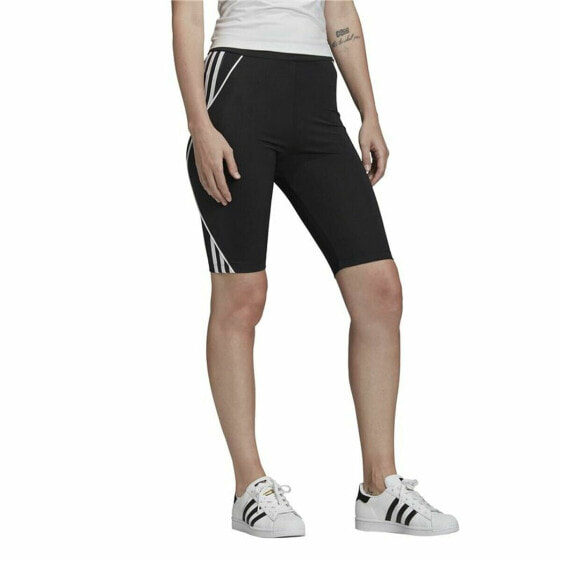 Женские спортивные колготки Adidas Чёрный