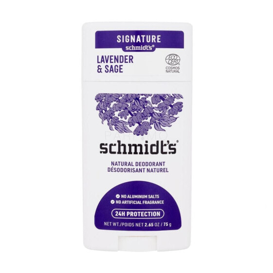 schmidt's Lavender & Sage Natural Deodorant 75 g deodorant Deostick für Frauen