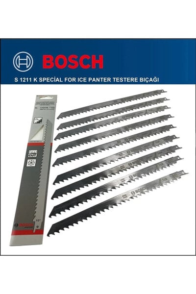 9 Adet Bosch - Tilki Kuyruğu Bıçağı S 1211 K - Buz ve Kemik Kesme 2 608 652 900