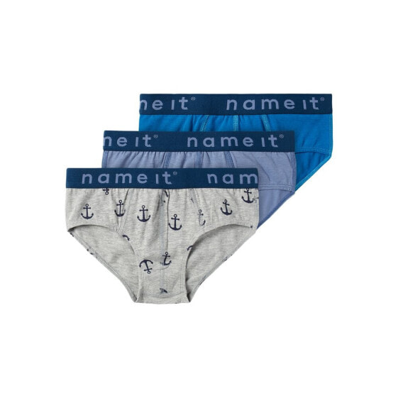 NAME IT Childrenunderpants Brief Anchor 3 Units Underpant