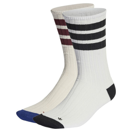 ADIDAS ORIGINALS Premium Mid crew socks 2 pairs