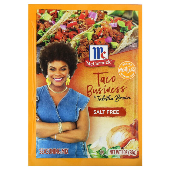 Taco Business by Tabitha Brown, Salt Free, 1 oz (28 g)