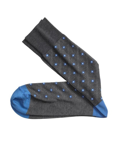 Floating Diamond Pattern Socks