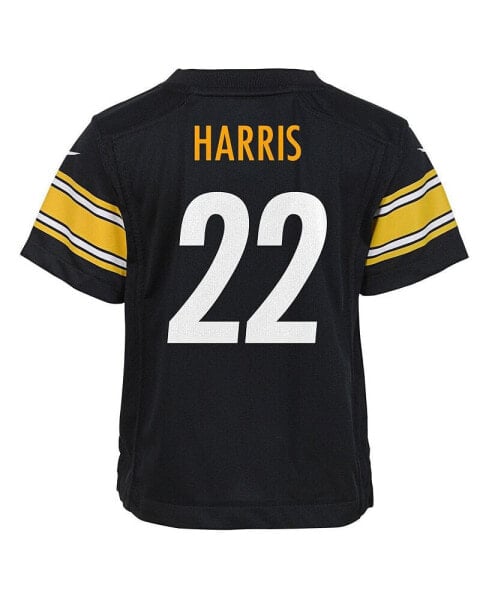 Toddler Boys and Girls Najee Harris Black Pittsburgh Steelers Game Jersey