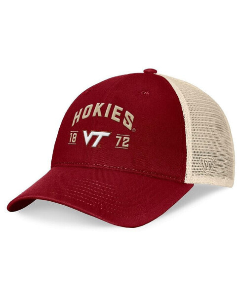 Men's Maroon Virginia Tech Hokies Heritage Waylon Trucker Adjustable Hat