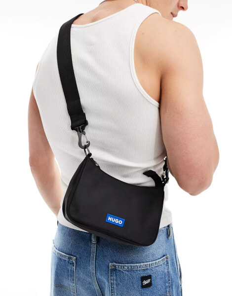 HUGO BLUE crossbody bag in black