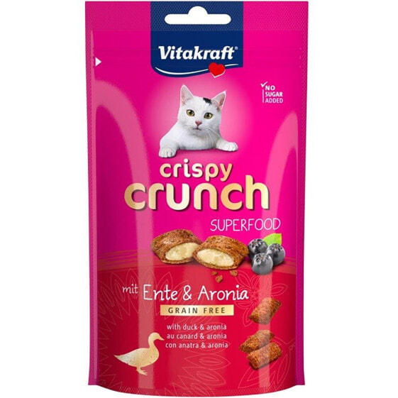 VITAKRAFT Crispy Crunch Duck with chokeberry 60g cat treat