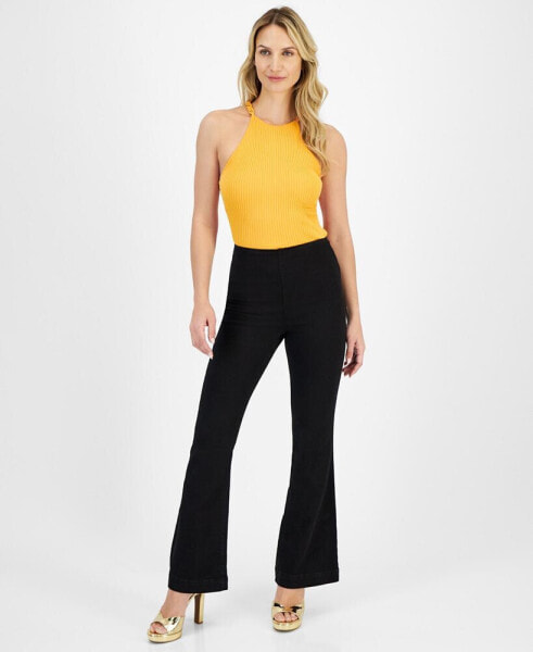 Women's High-Rise Flared-Leg Jeans, Created for Macy's