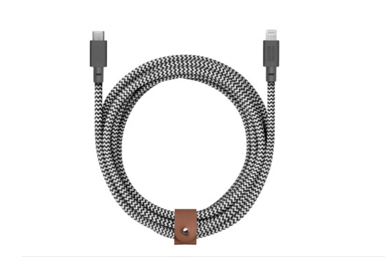 Native Union Belt USB-C auf Lightning Kabel"Zebra USB-C auf Lightning 3m