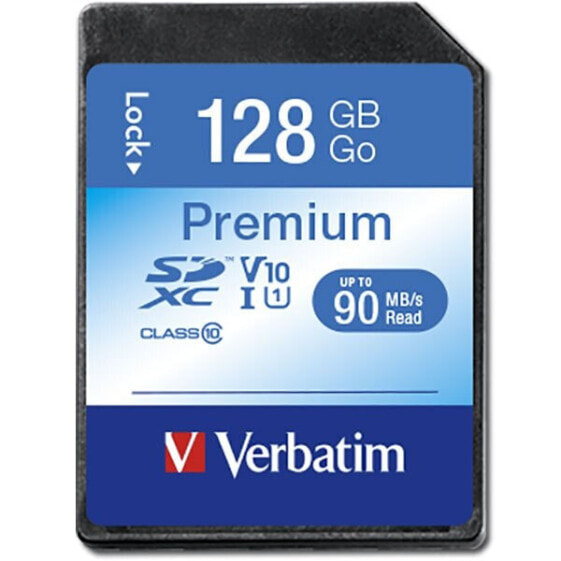 VERBATIM Premium Micro SD Class 10 128GB memory card