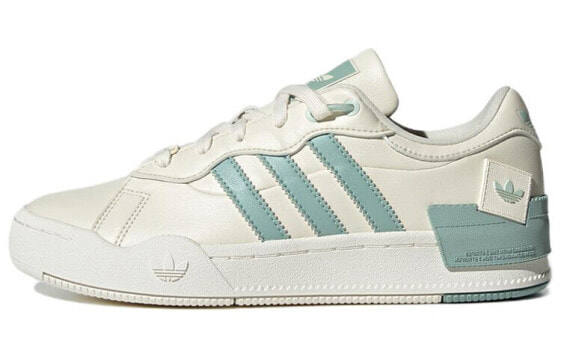 adidas originals Rey Galle 三条纹 耐磨防滑 低帮 板鞋 女款 白绿 / Кроссовки Adidas originals Rey Galle GY4127