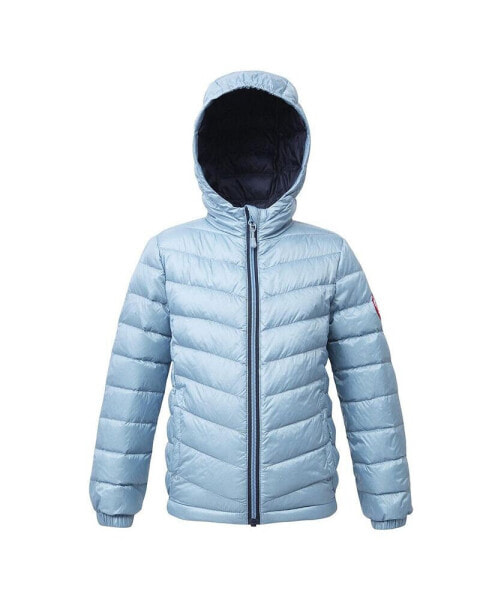 Girls Ultra Light Packable Down Puffer Jacket