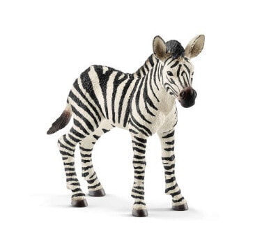 Фигурка Schleich Zebra foal Wild Life (Дикая природа).