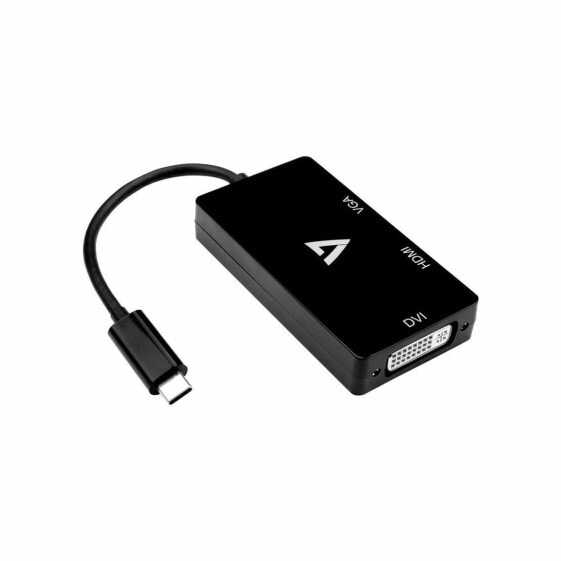 Адаптер USB C—HDMI V7 V7UC-VGADVIHDMI-BLK Чёрный