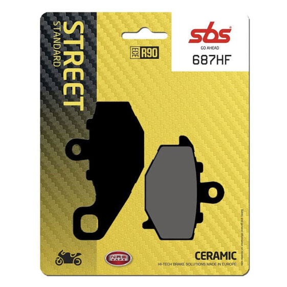 SBS Street 687HF Ceramic Brake Pads