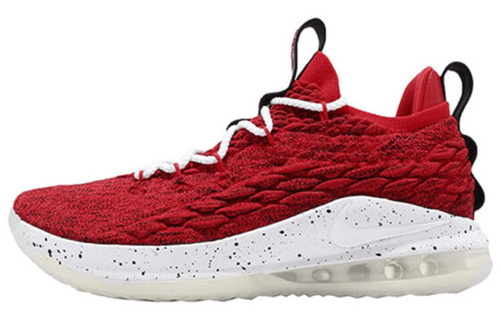 Nike Lebron 15 Low University "Red " 低帮 实战篮球鞋 男款 红 / Кроссовки Nike Lebron 15 AO1756-600