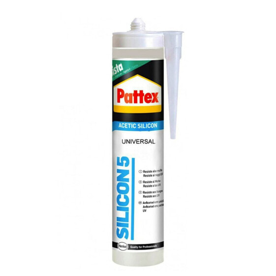 Силикон Pattex Silicon 5 Универсальный Прозрачный 280 ml