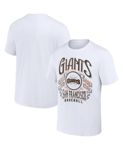 Men's Darius Rucker Collection by White San Francisco Giants Distressed Rock T-shirt