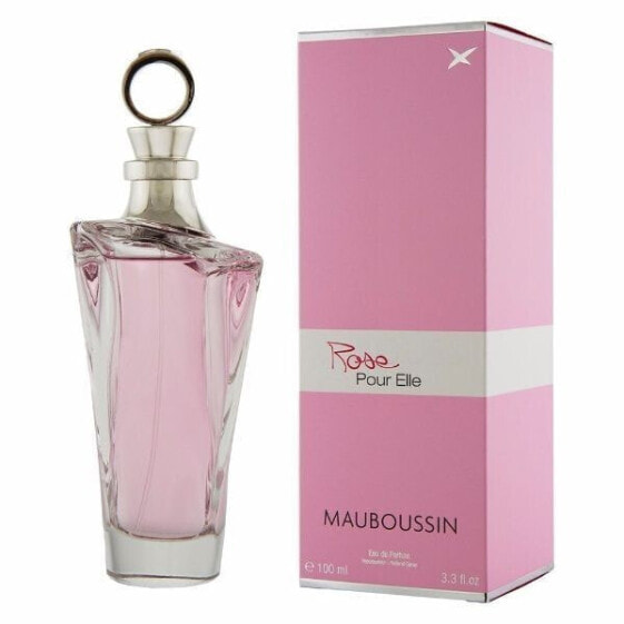 Цветочный женский парфюм Rose Pour Elle от Mauboussin.