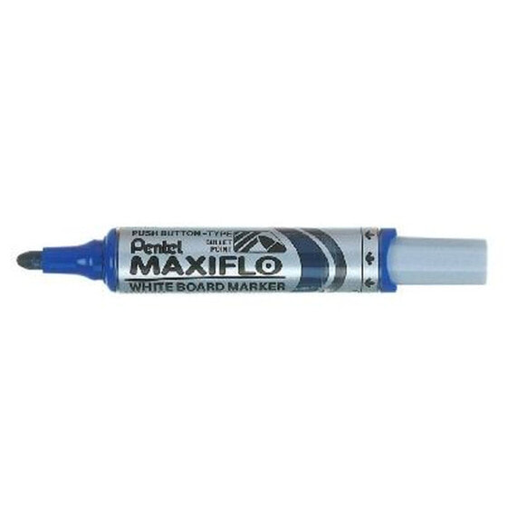 Фломастер Pentel Maxiflo Синий (12 Предметы)