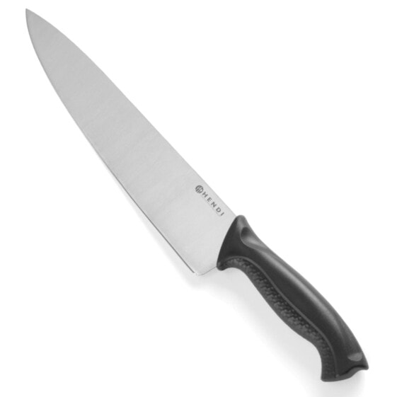 Поварский нож кухонный с черной ручкой HACCP 240 мм - Hendi 842706