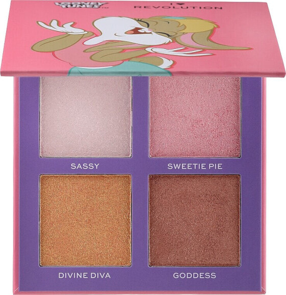 I Heart Revolution Looney Tunes Bunny Shadow Palette