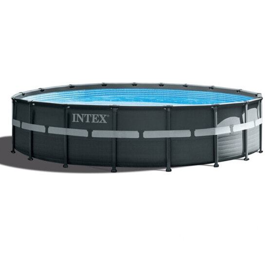 Intex Pool Intex 26330 - 26432 L - Framed pool - Adult & Child - Ladder - Black - 113.5 kg