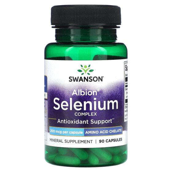 Albion Selenium Complex, 200 mcg , 90 Capsules