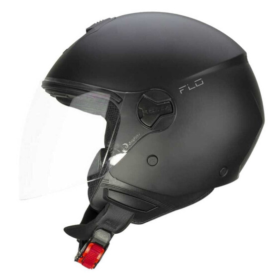 Шлем открытый CGM 167A Flo Mono в черном матовом цвете
