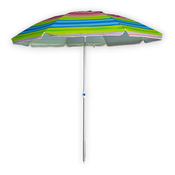 Зонт для отдыха PINCHO Denia Cindy 12+Spike 180 см UPF50+ с алюминиевым шипом, мультицветный