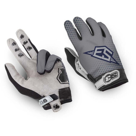 S3 PARTS Grey Collection Rock off-road gloves