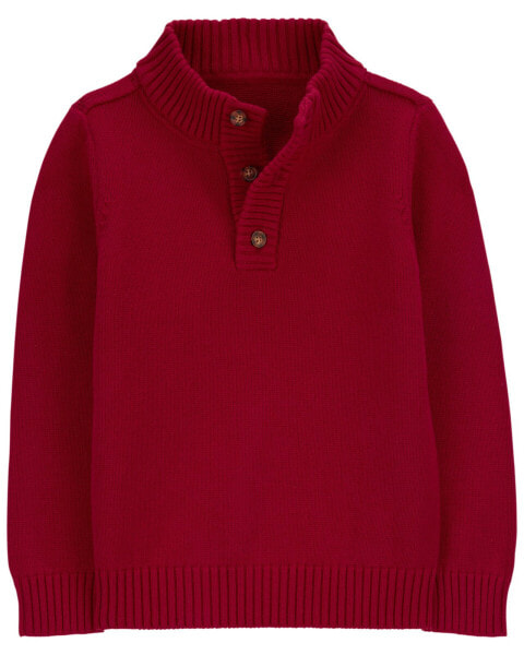 Kid Pullover Ribbed Sweater 5