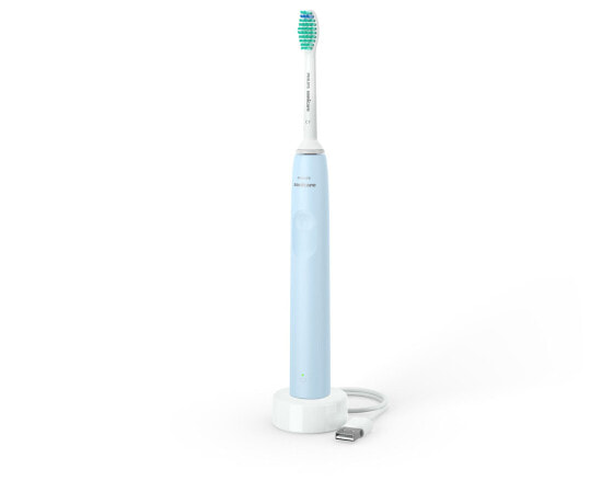Philips Sonic technology Sonic electric toothbrush - Adult - Sonic toothbrush - Soft - Blue - White - 2 min - 4 x 30 sec - White