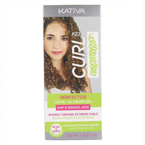 Крем для выраженных локонов Keep Curl Perfector Leave In Kativa KT00370 (200 ml)
