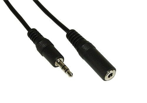 InLine Audio Cable 3.5mm Stereo male / female 2m