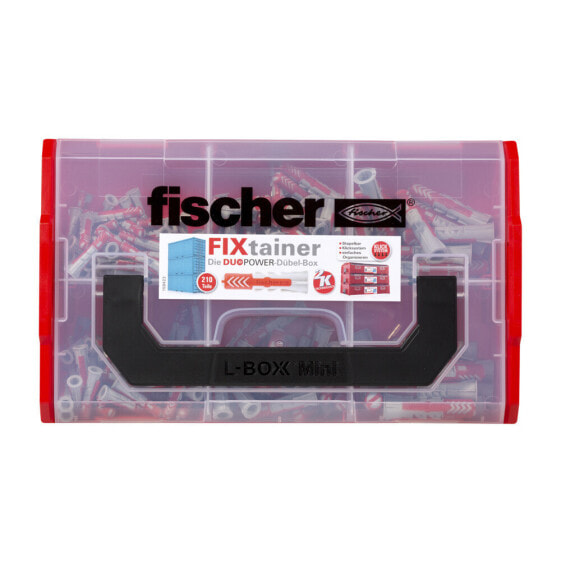 fischer FIXtainer - DUOPOWER - Biscuit - 210 pc(s)