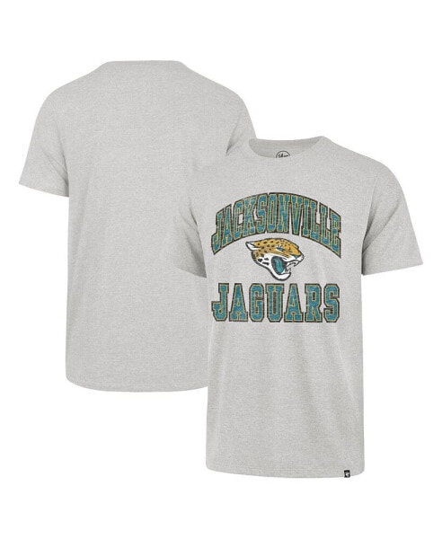 Men's Gray Distressed Jacksonville Jaguars Play Action Franklin T-shirt