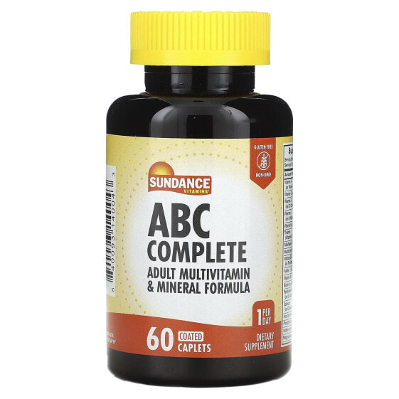 ABC Complete, Adult Multivitamin & Mineral Formula, 60 Coated Caplets