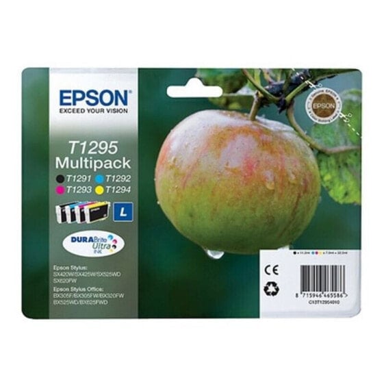 Картридж с оригинальными чернилами Epson T1295 Чёрный