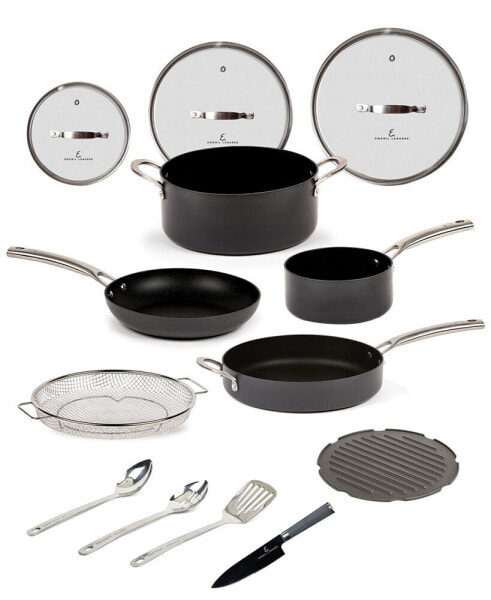 Forever Pan Pro, Aluminum Hard Anodized 13 Piece Cookware Set